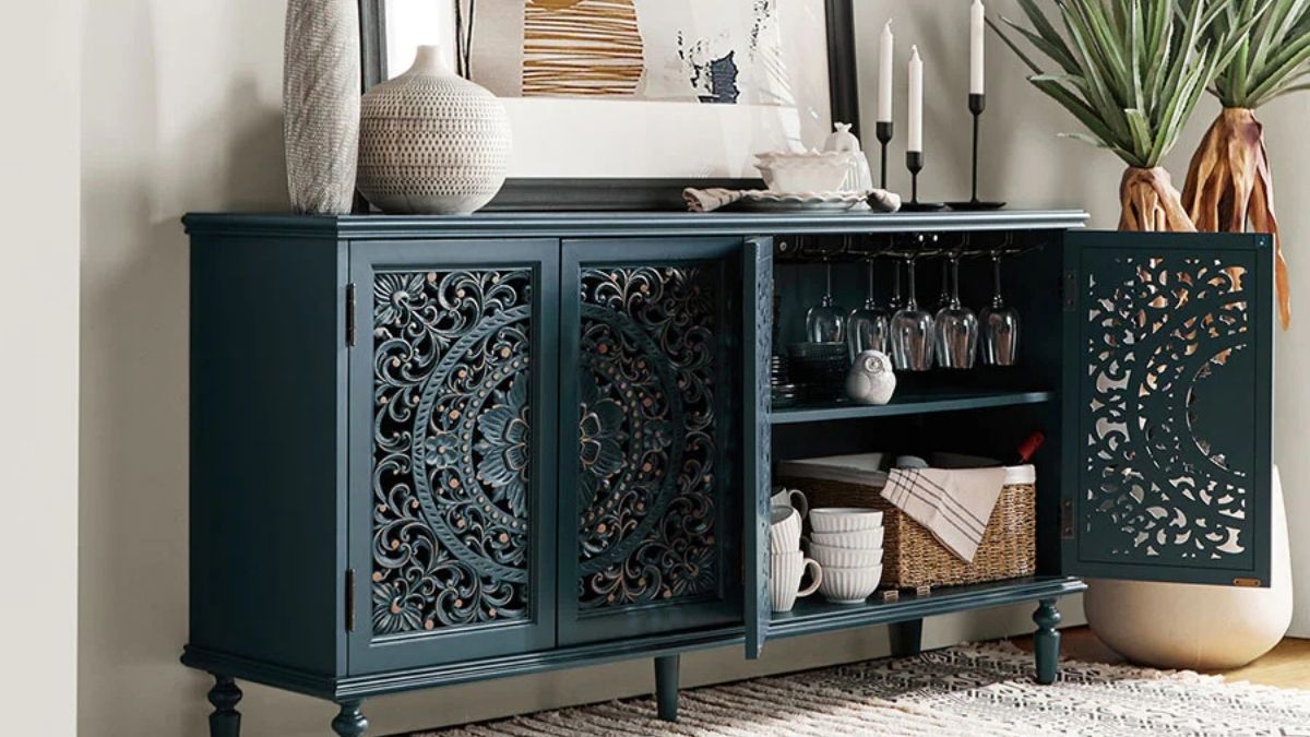 Emathides 63" Wide Sideboard: Elegant Storage That Instantly Elevates Your Home